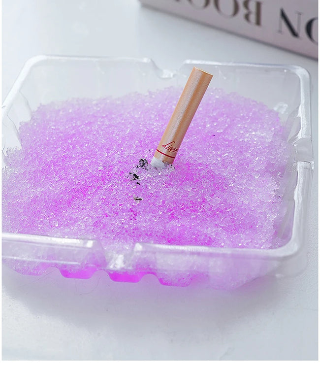 Pack of 30 "RELAX" Disposable Ashtray Sand Gel