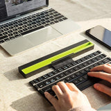 "KEYVRO™" Foldable Wireless Rollable Bluetooth Keyboard