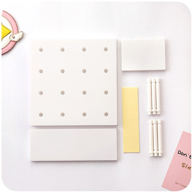 PEGBO™ Pegboard Shelves X4