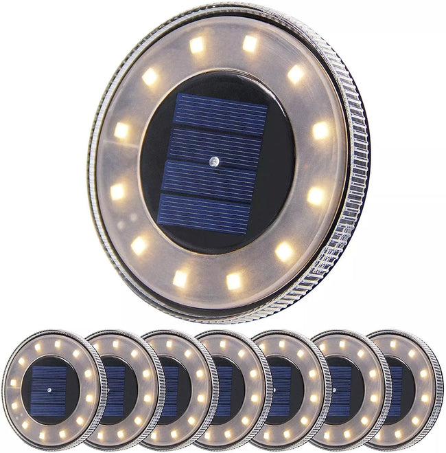 "PATHZY™" Stainless Steel Outdoor Integrated Led Pathway Solar Lights