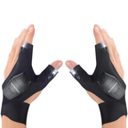 Fingerless™ LED Flashlight Gloves