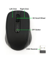 Computer Mouse 2.4 Ghz