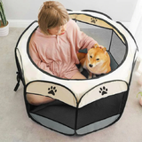 "SAFPET™" Portable Folding Pet Playpen | for Indoor and Outdoor