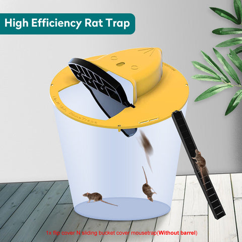 "MARXY™" Rat Trap / Auto Reset Flip Slide Bucket Lid