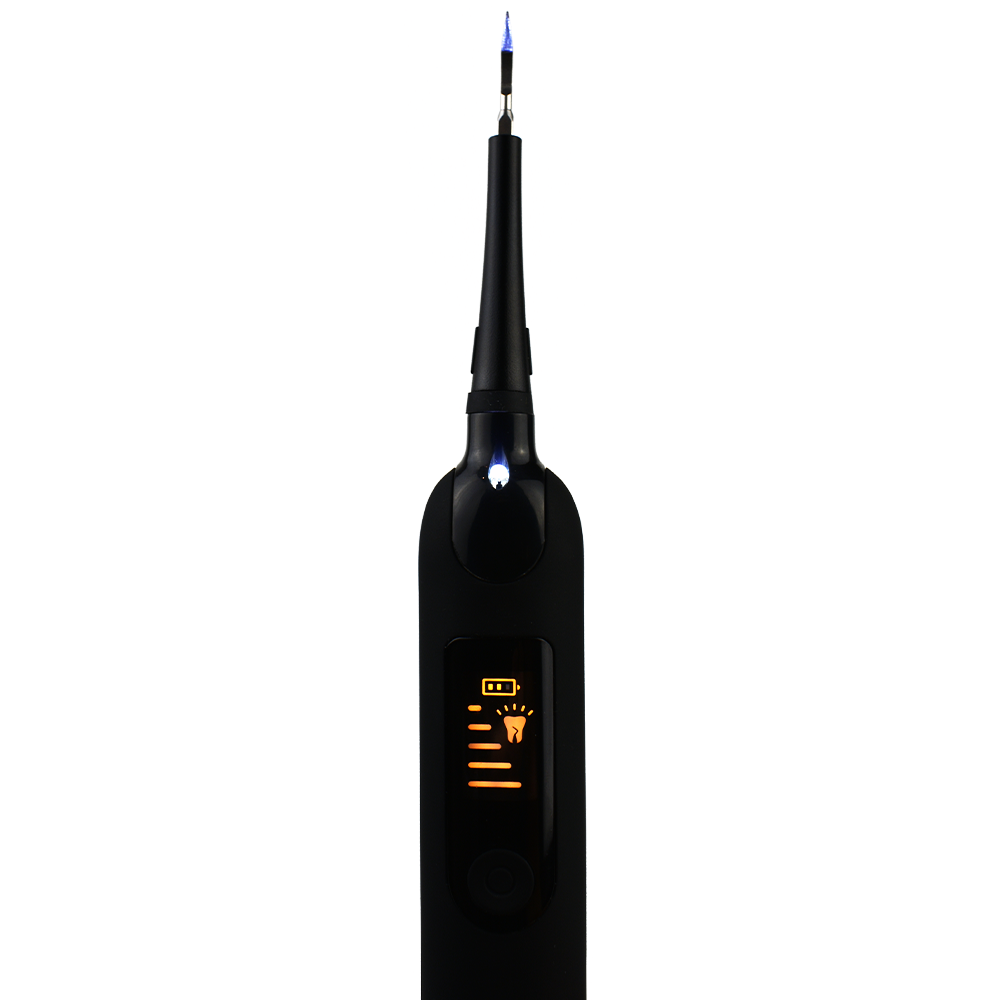 Electric teeth cleaner with led screen
