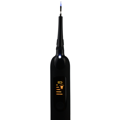 Electric teeth cleaner with led screen