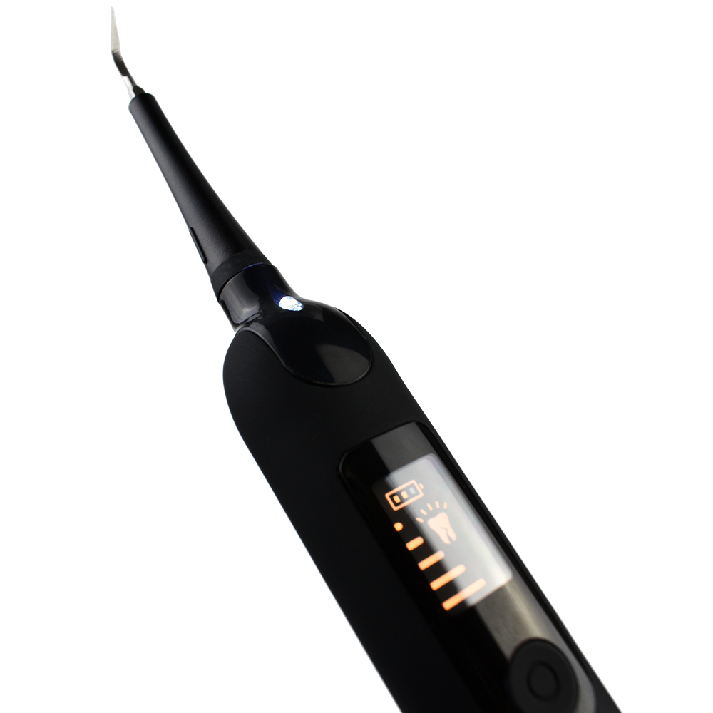 Electric teeth cleaner with led screen