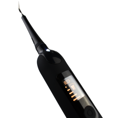 Electric teeth cleaner with led screen
