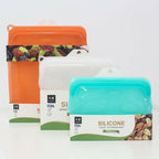 "SILABLE™" Reusable Silicone Food Cooking  & Store Food Bags X 3
