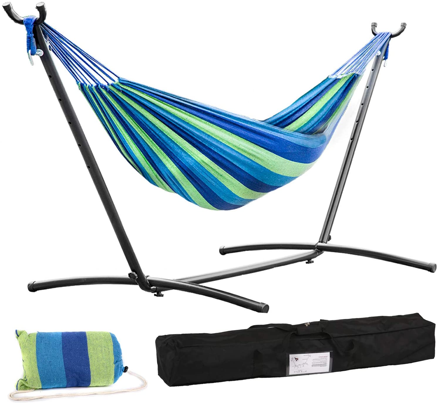 "H&TRESS™" Standing Hammock With Carrying Case