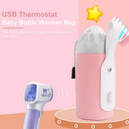 BABYFAST™ USB Charging Baby Milk Heater Bottle Warmer Bag Intelligence Travel Warm Holder