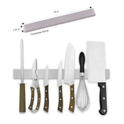 MAGNYKITCH™ 16" Magnetic Knife Holder Bar Strip for Wall