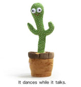 CACTUY™ Electronic Dancing and Singing Cactus Plush Toy